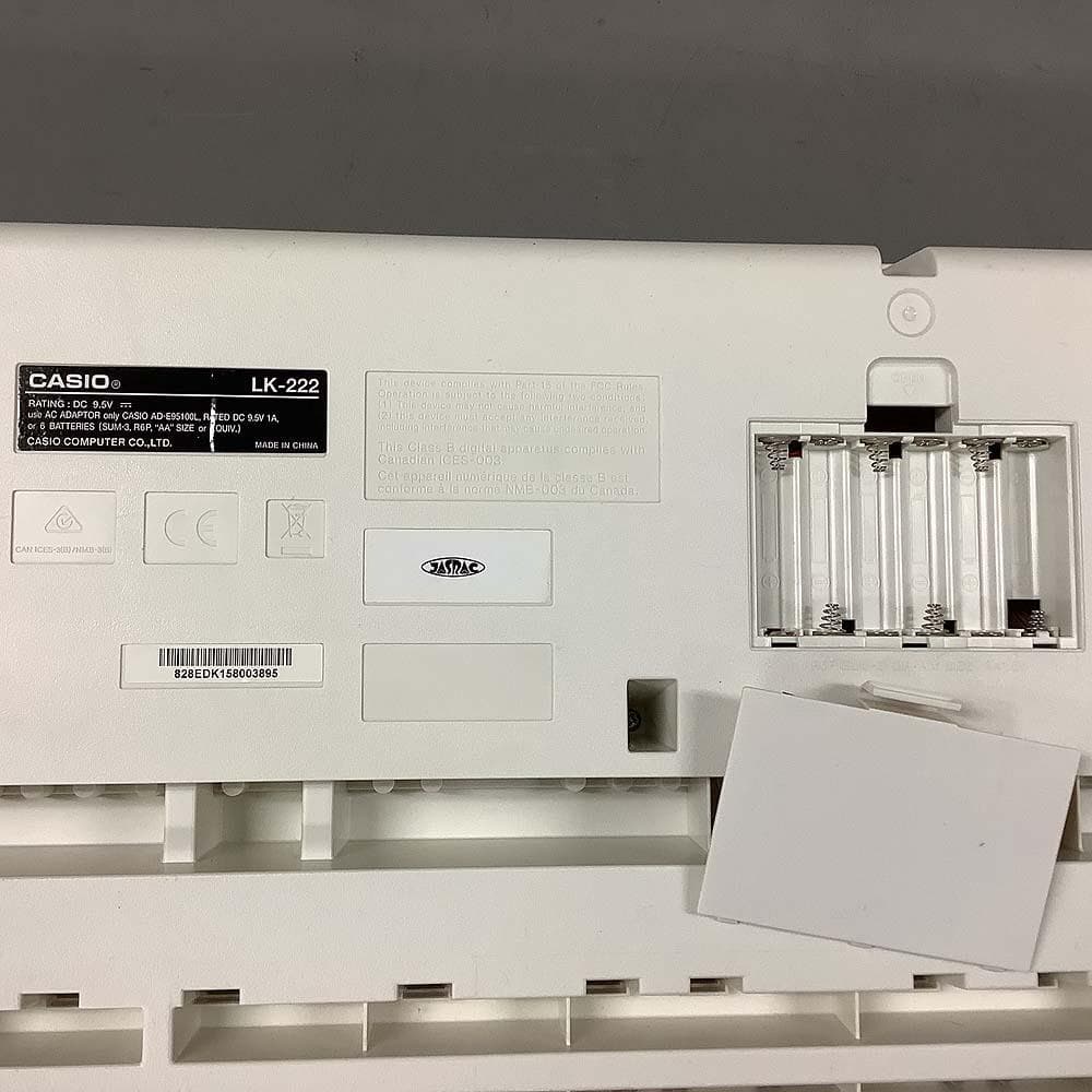 CASIO LK-222 光ナビゲーションキーボード
