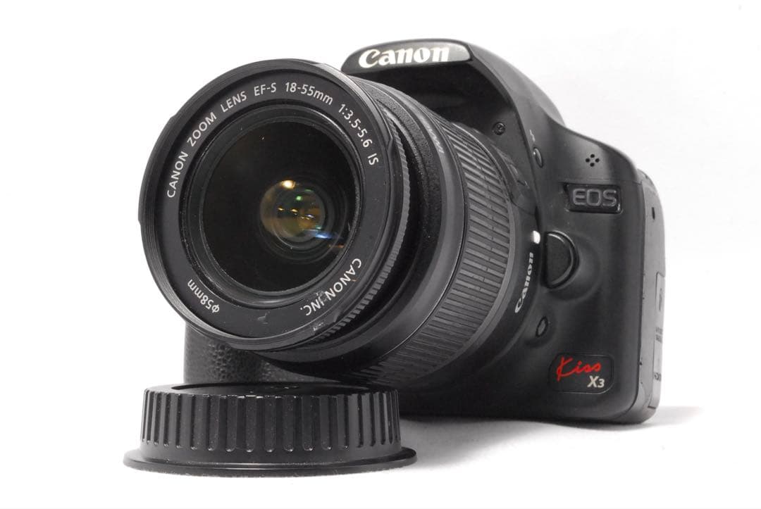 初心者おすすめ✨Canon Kiss X3 ダブルレンズ✨スマホ転送OK✨