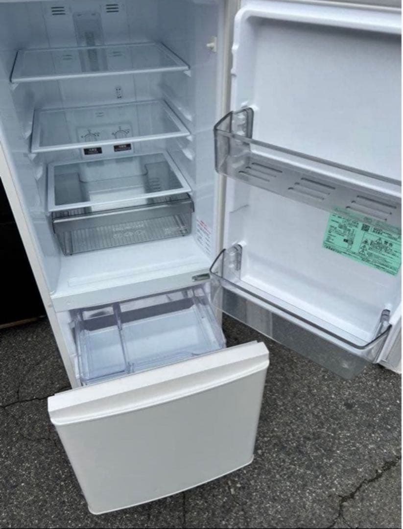 【高年式】 2020年式 146L 三菱 冷蔵庫 MR-P15EF-KW