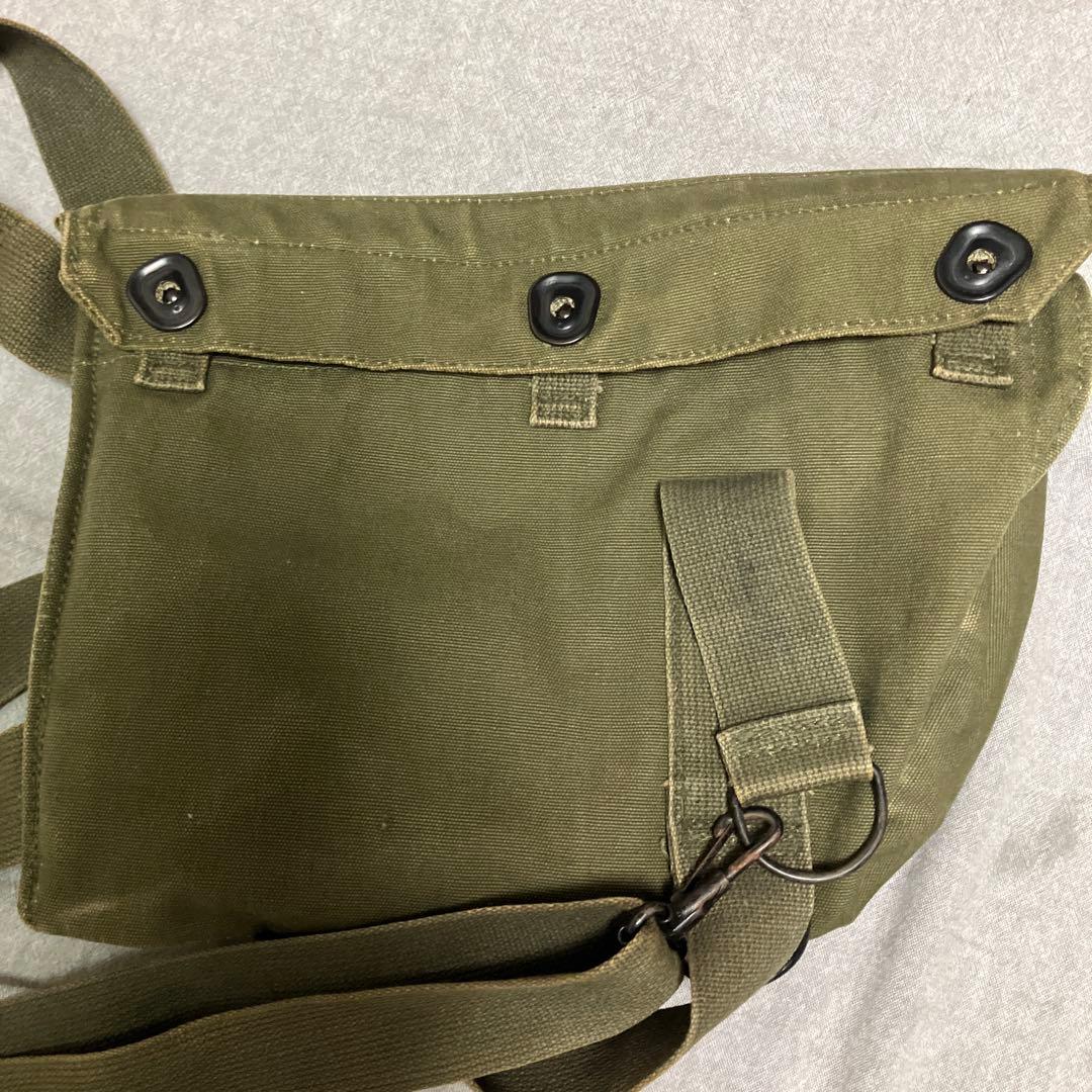 米軍 M40ガスマスク M9A1ガスマスクケース　ガスマスクバッグ 2品売り。