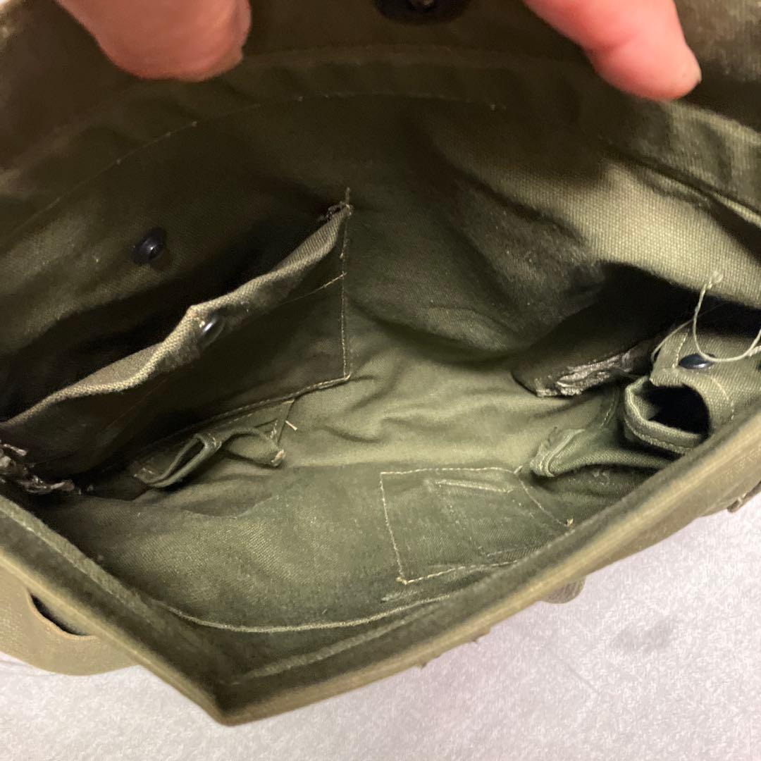 米軍 M40ガスマスク M9A1ガスマスクケース　ガスマスクバッグ 2品売り。