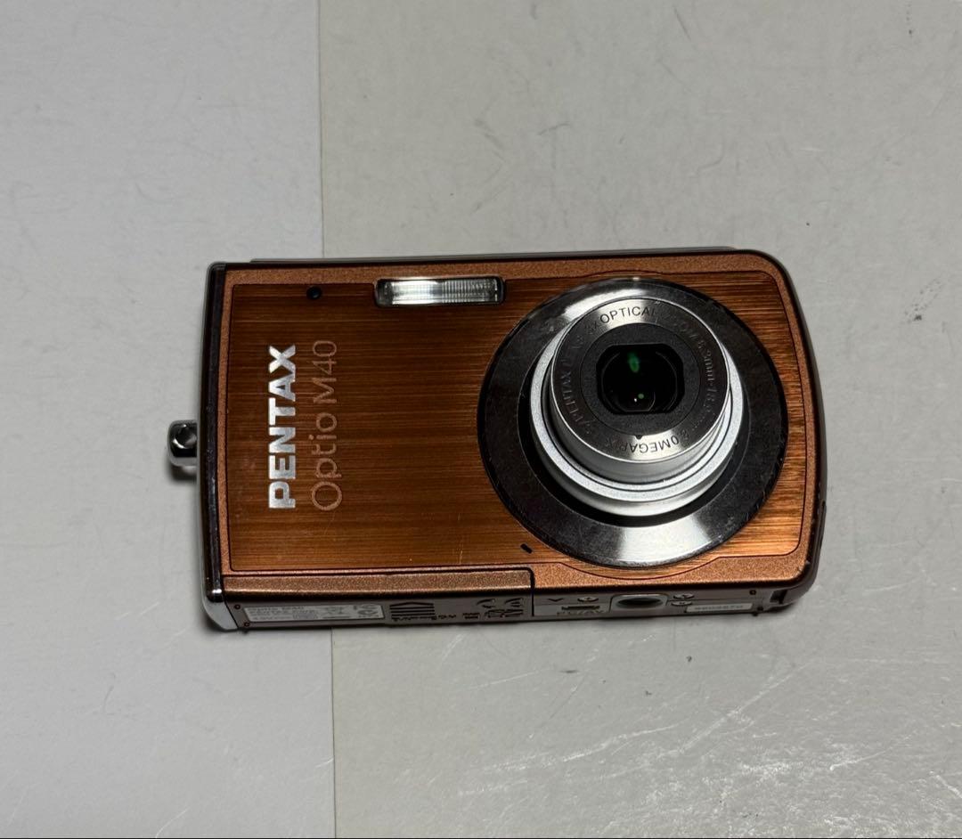 ペンタックス PENTAX オプティオ Optio M40 ブラウン