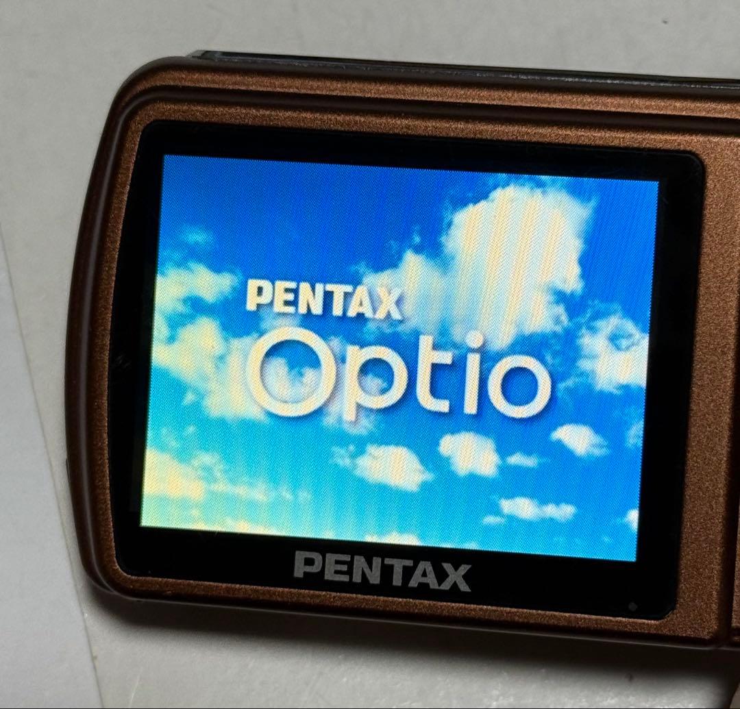 ペンタックス PENTAX オプティオ Optio M40 ブラウン