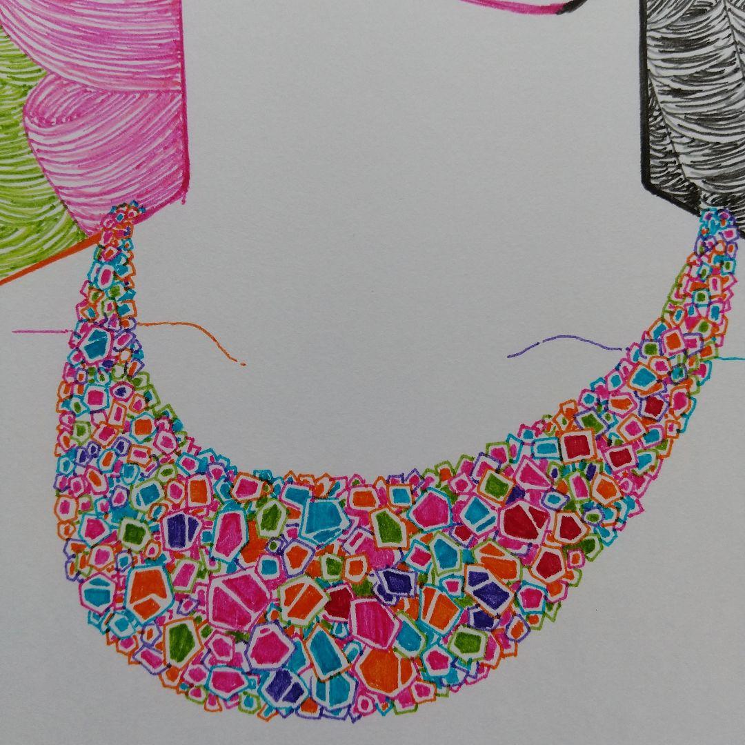 原画 「夜会へ」