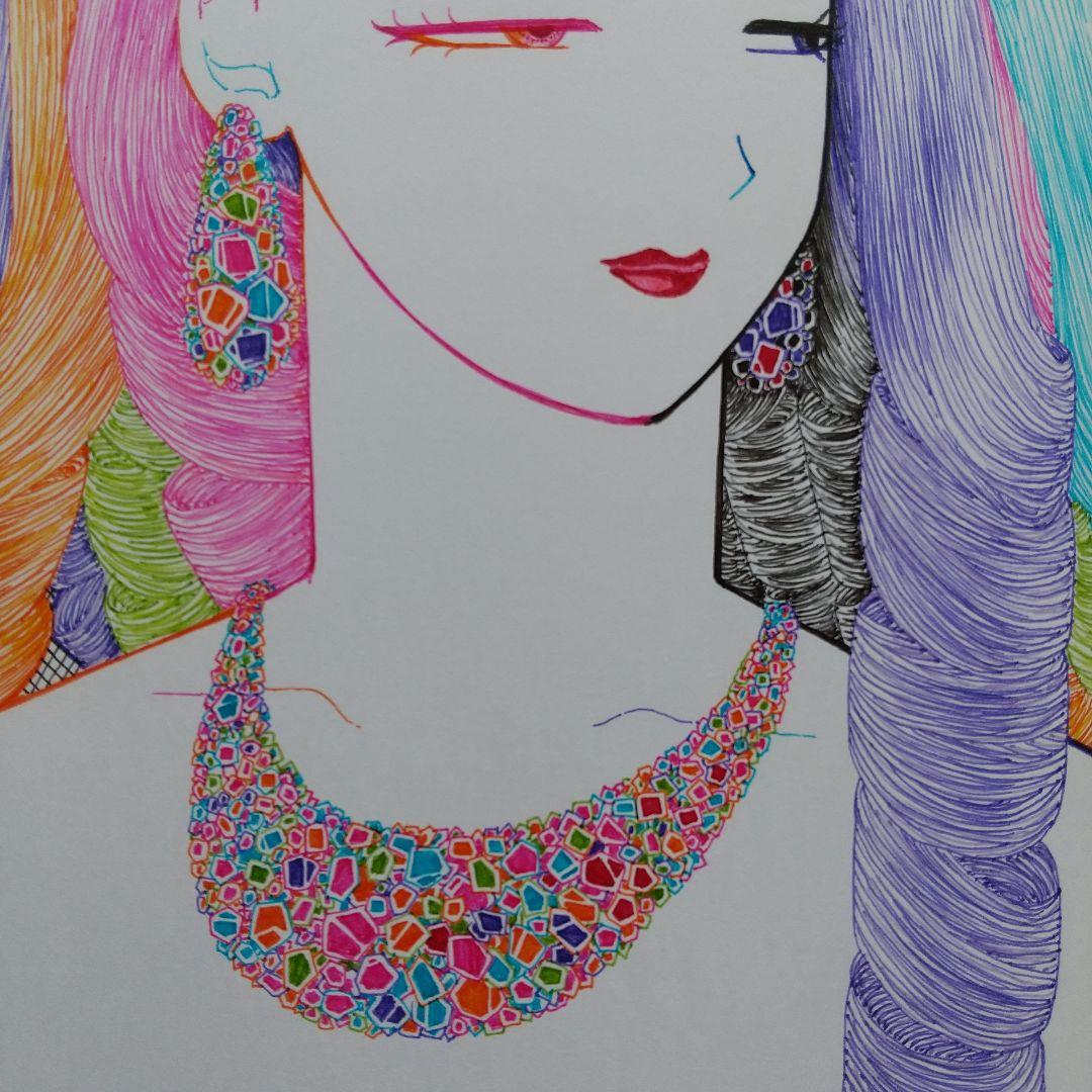 原画 「夜会へ」