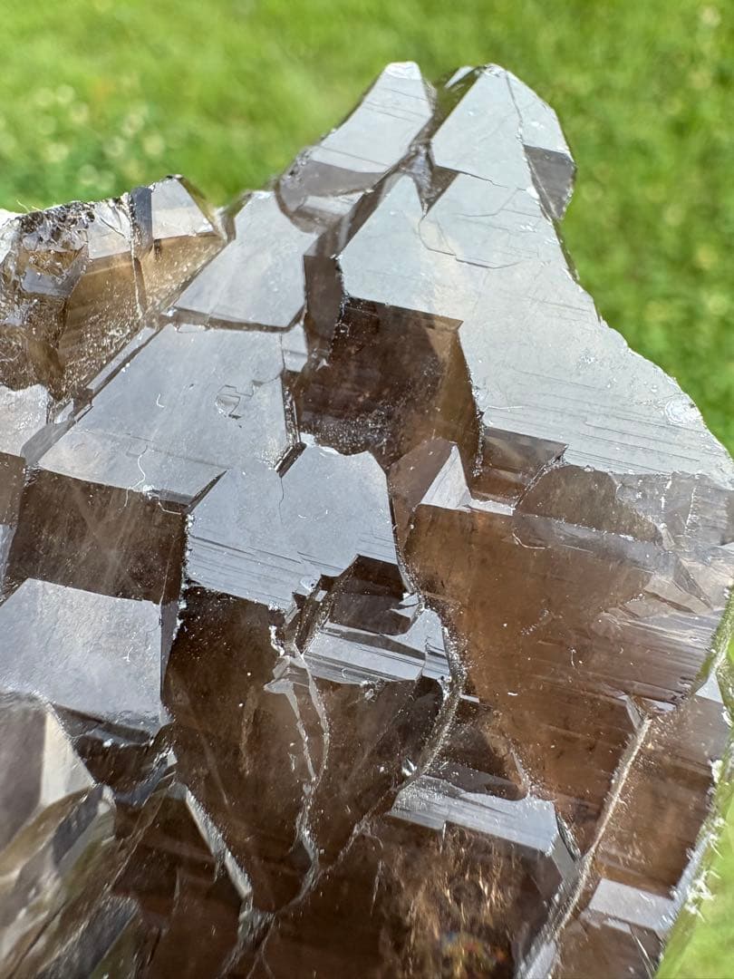 【匿名発送】スカルドゥ産　スモーキー水晶（カテドラル）