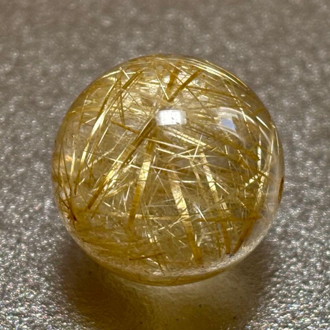 極上　ギラギラ　タイチンルチルクォーツ　Ｋ738