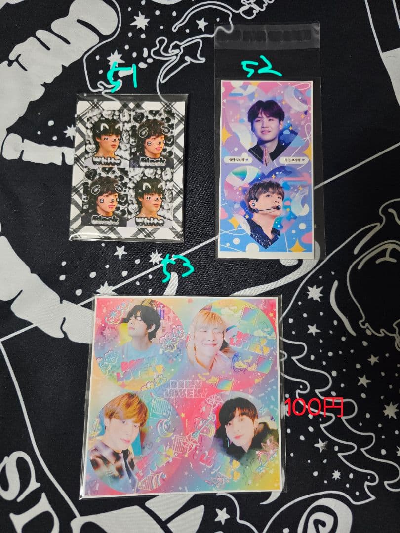 ステッカー ユニット BTS 韓国製作者様 グッズ