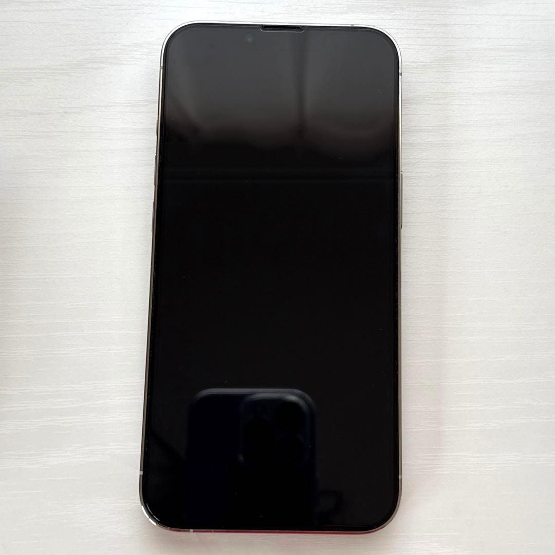 【美品】Apple iPhone13Proシルバー256GB SIMフリー81%