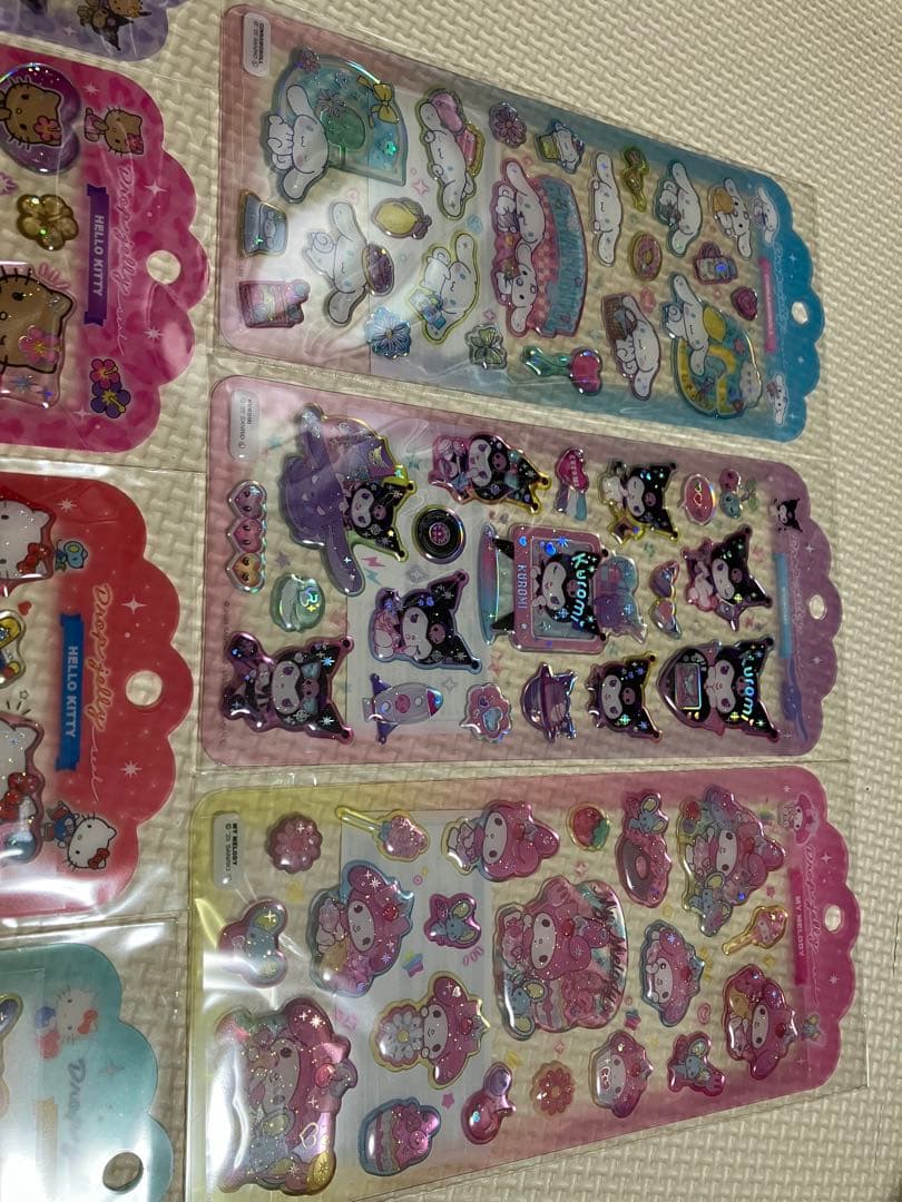 サンリオ ドロップジュエリーシール まとめ売り 7種