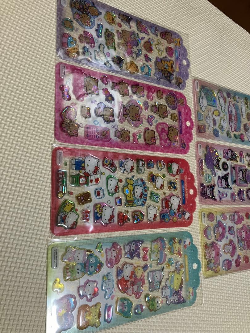 サンリオ ドロップジュエリーシール まとめ売り 7種
