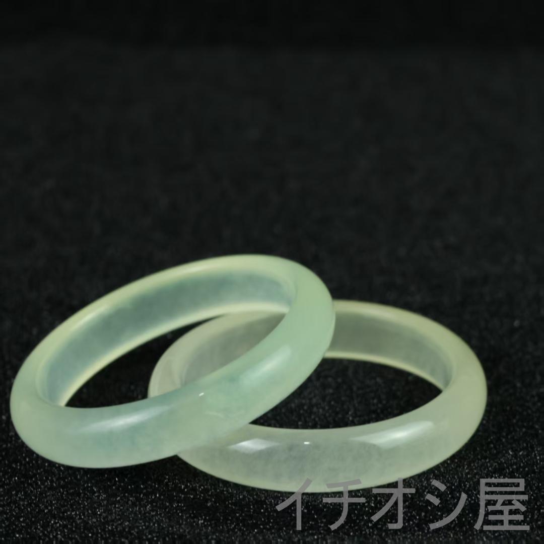 中国古美術 翡翠 高氷種 扁条バングル 透明感 旧蔵 天然石 玉器 腕輪 お守り