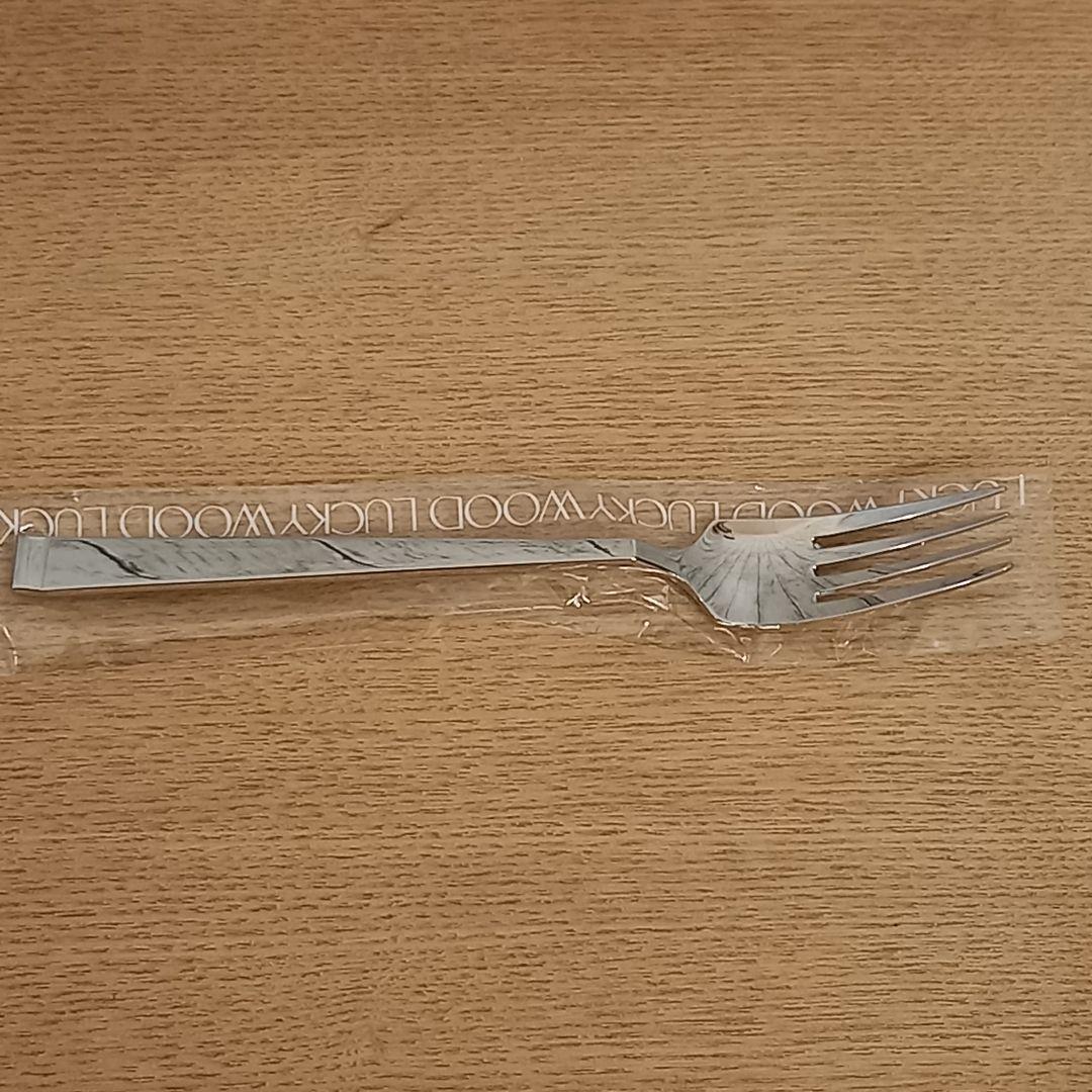 【未使用】LUCKY WOOD 18-12 カトラリーセット 25点 木製ケース