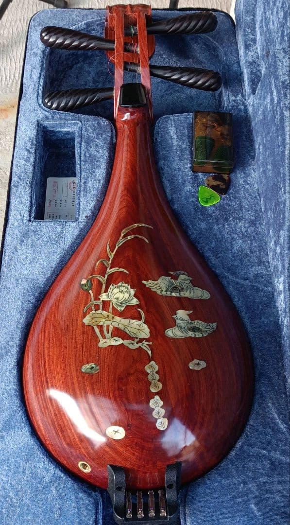 紅木　柳琴　中国製マンドリン