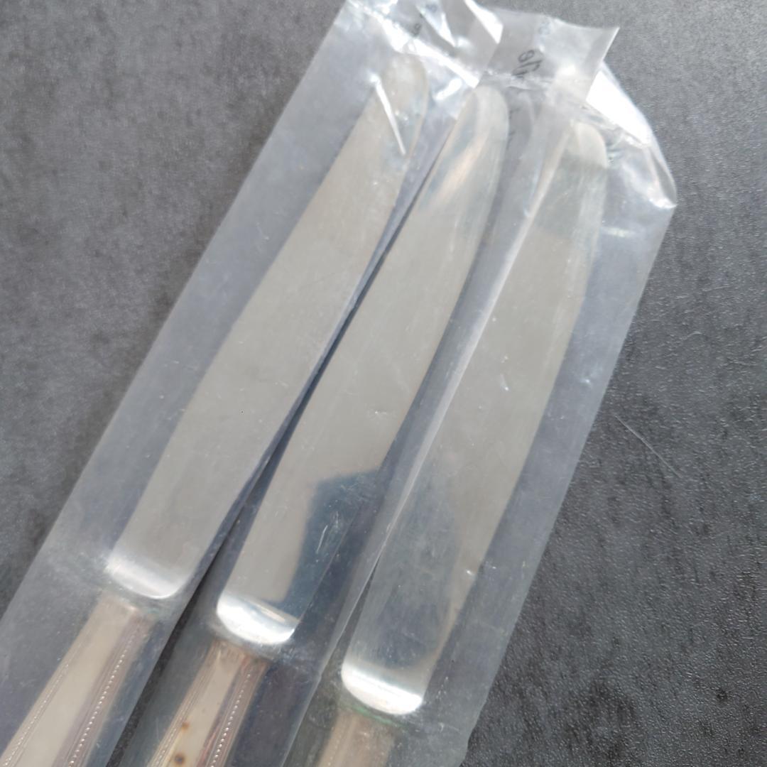 クリストフル パール テーブルナイフ 未開封 3点