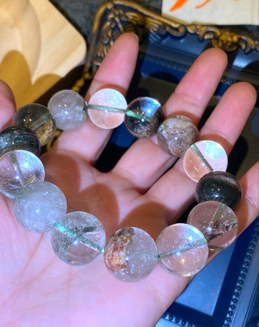 神力実感最強神道術式かけ！心身安定財運成功 超レアキラキラ輝くガーデンクォーツ