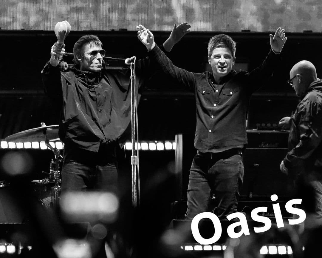 海外限定！Oasis ソックス Supersonic 靴下 白黒 2足組オアシス
