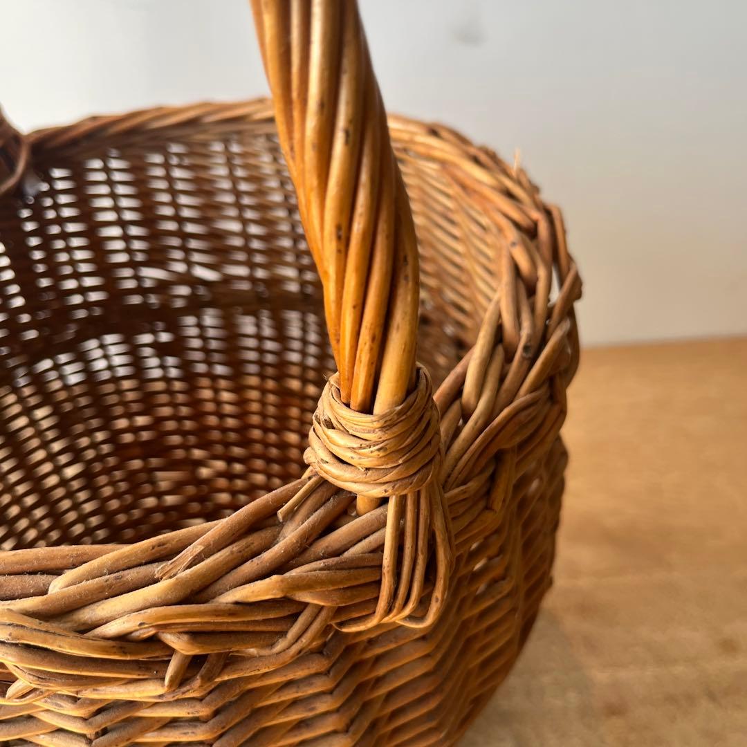 北欧ヴィンテージ　デンマークで買ったカゴ