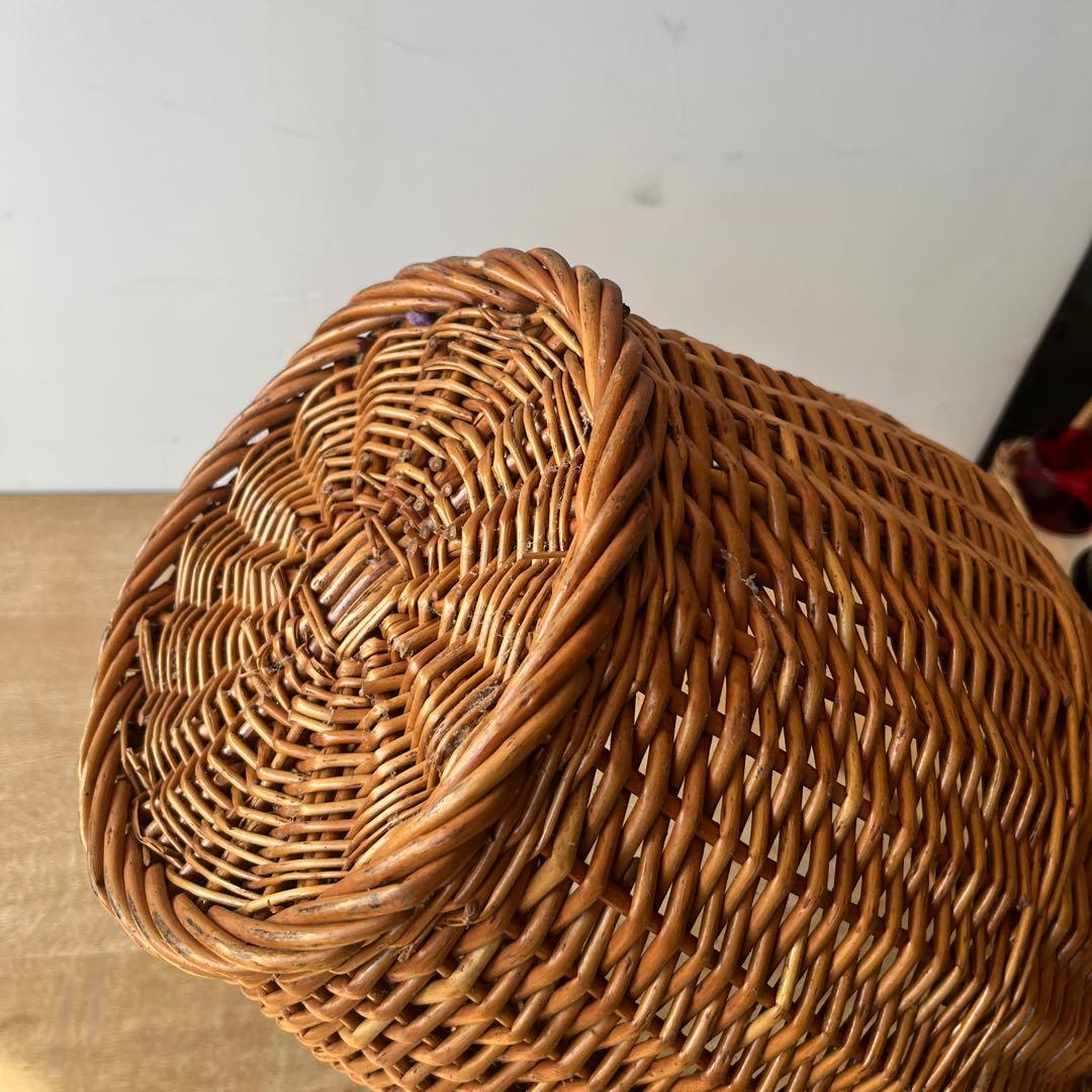 北欧ヴィンテージ　デンマークで買ったカゴ