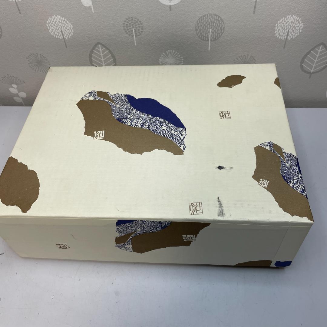 【未使用品】久谷焼 仙龍 蓋付 急須 湯呑み 5客 セット 白七宝