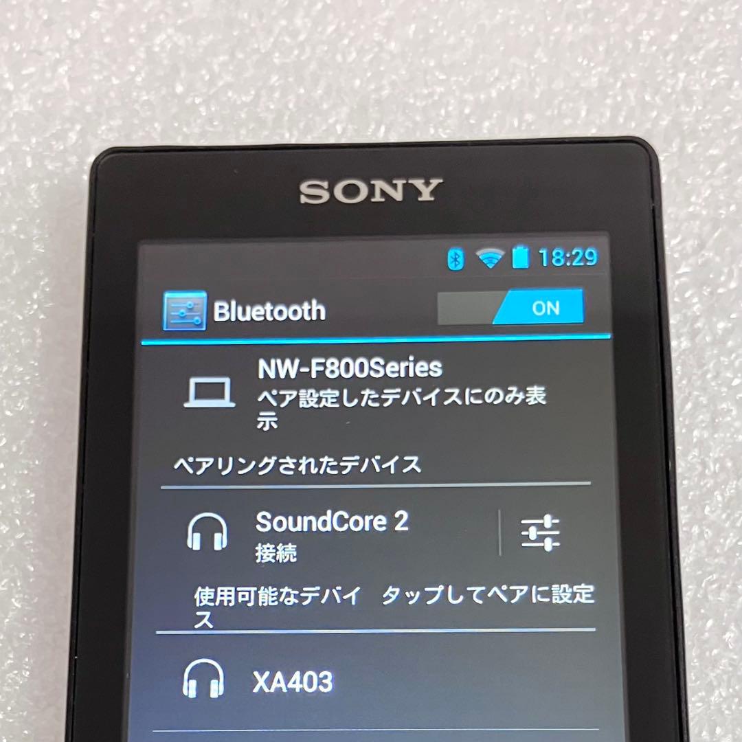 【美品　バッテリー良好】　SONY ウォークマン　NW-F805 16GB くろ