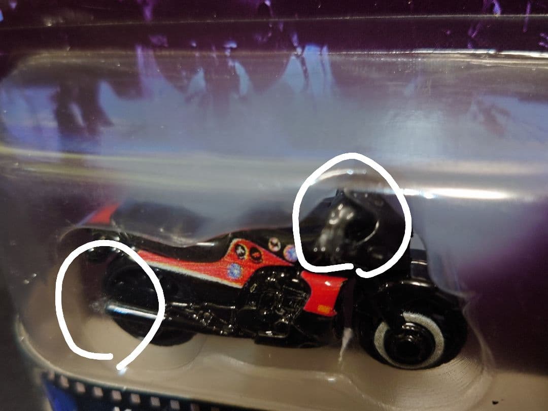 ミニカー HotWheelsKAWASAKININJAGPZ900RTOPGUN