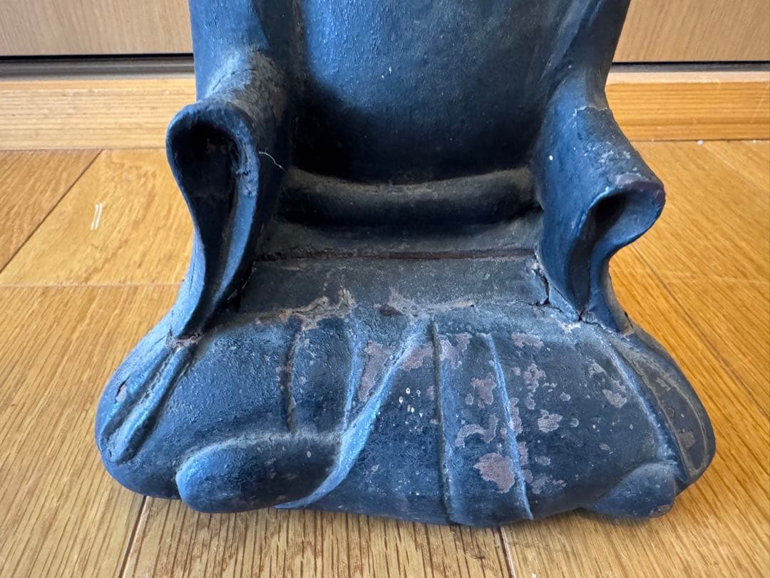 ツ*ず様 天神様　時代　骨董　仏具　神具　アンティーク　オブジェ　置物　神棚　古