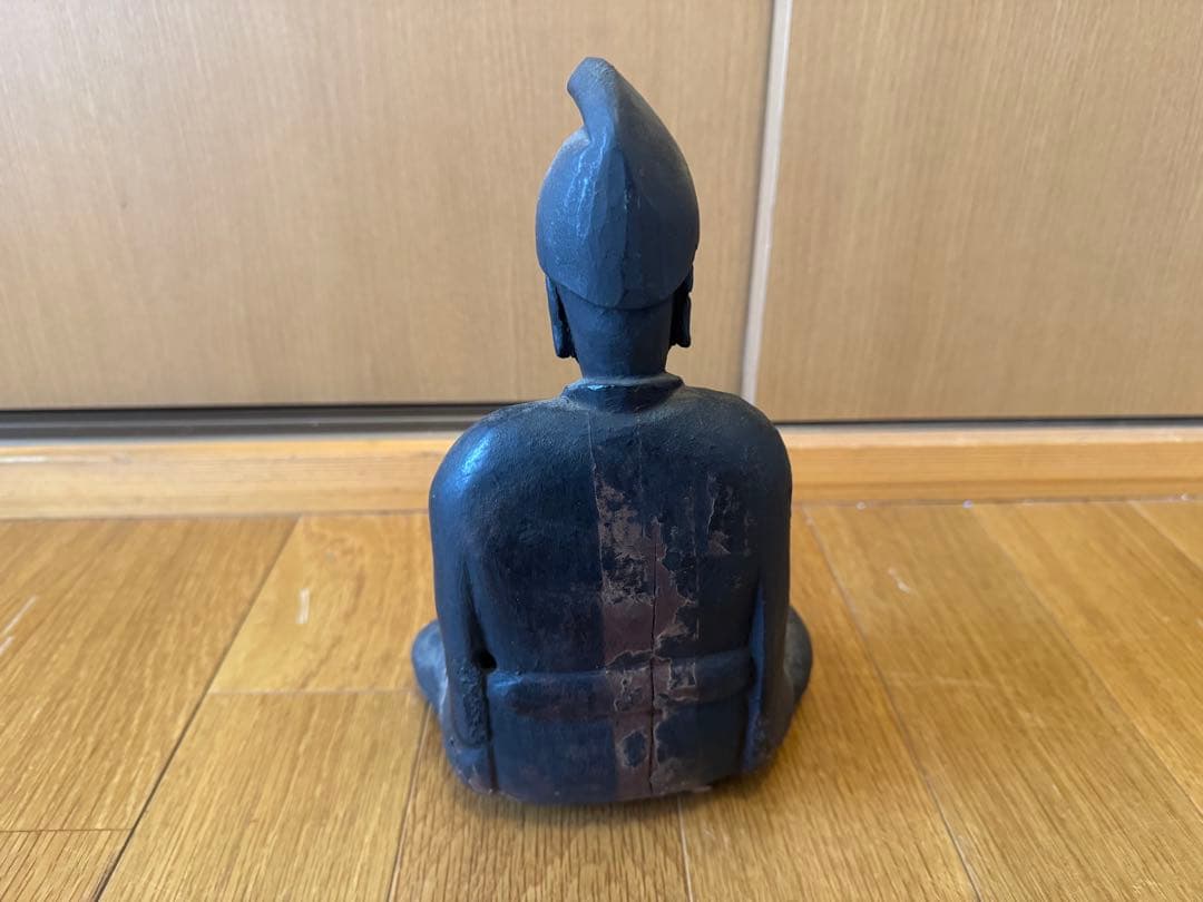 ツ*ず様 天神様　時代　骨董　仏具　神具　アンティーク　オブジェ　置物　神棚　古