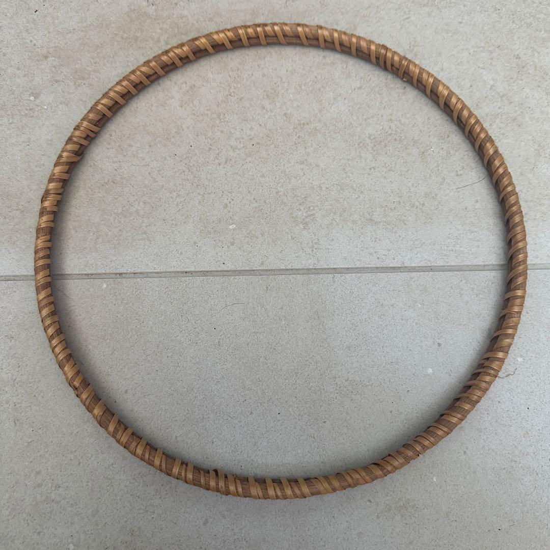 無印良品　ラタンラウンドバスケット4個セット　蓋なし本体のみ！