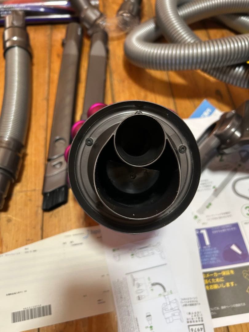 Dyson DC63タービンヘッド本体・付属品(取説有り)&オプションツール5点