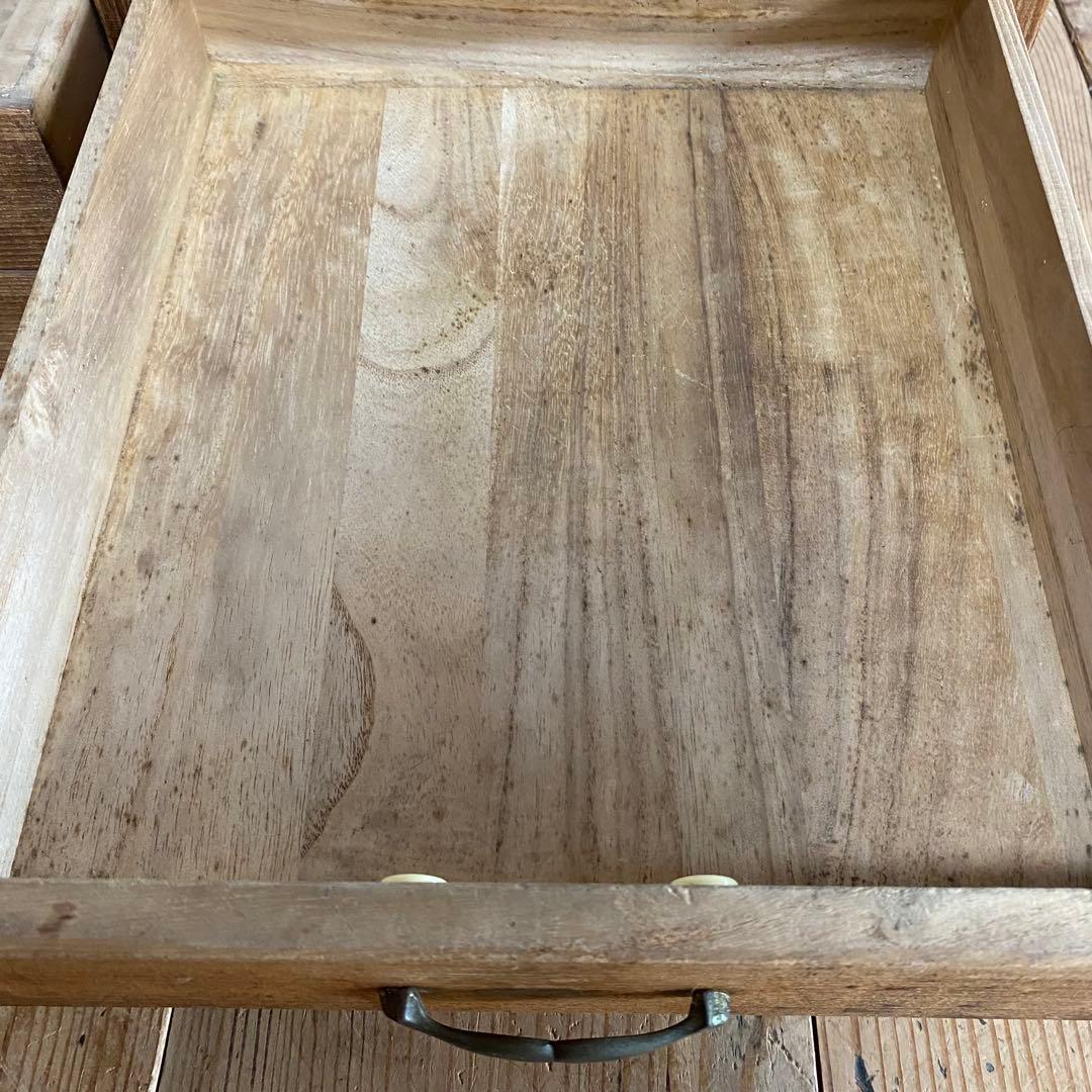 アンティーク 小引き出し 抽斗 古道具 桐 無垢材 y58