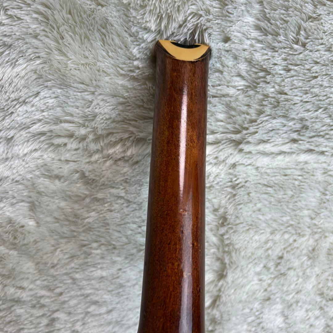 【極美品】尺八　竹峯　一尺八寸　和楽器　収納袋　マウスピース