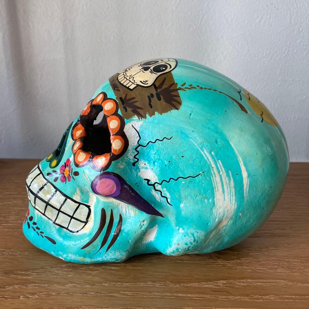 一点物　メキシコ雑貨　カラベラ　ハンドメイド　骸骨