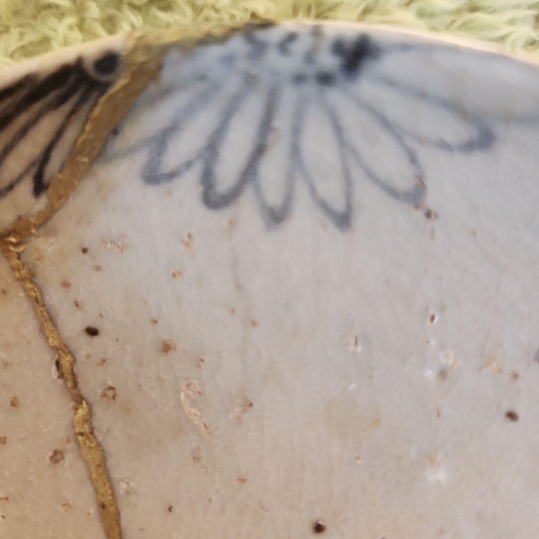 初期伊万里小山路窯金継ぎ中皿