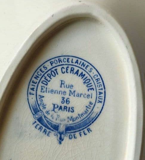 美品　ジョワジールロワ　FLOREAL　ローズ　フランスアンティーク