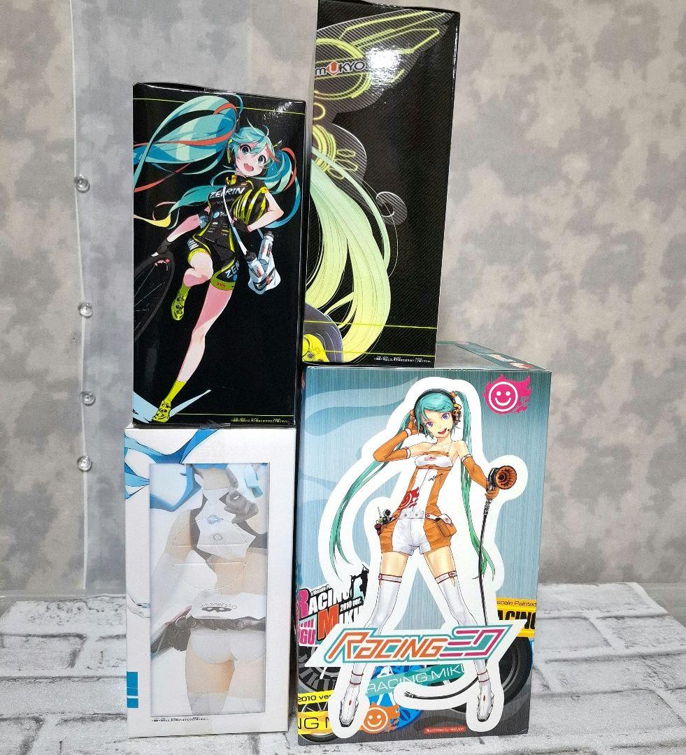 初音ミク レーシングミク レア フィギュア4点セット まとめ売り 未開封