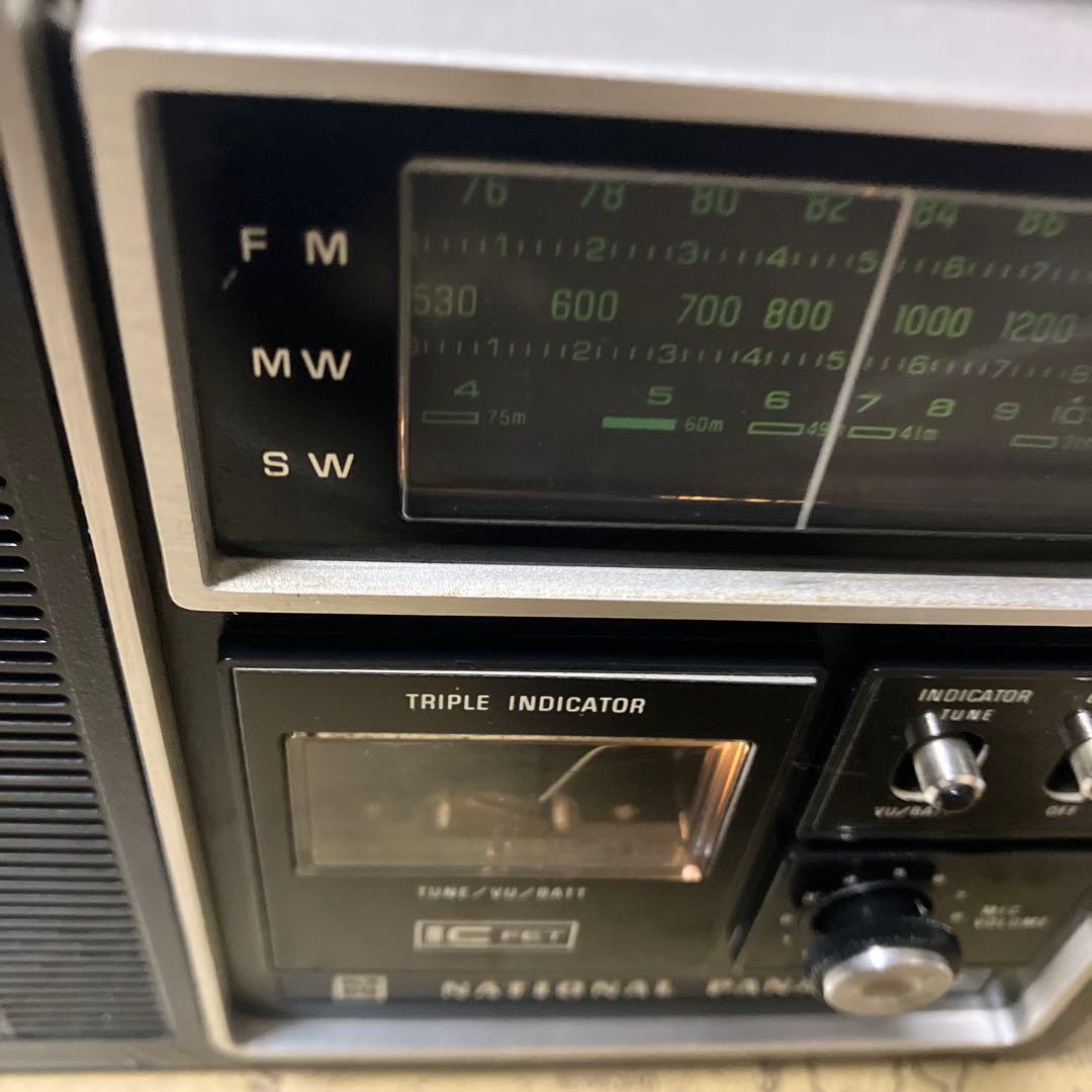 今でも音楽を聴くには最良のポータブルの1台　ナショナル　ワールドボーイGXO
