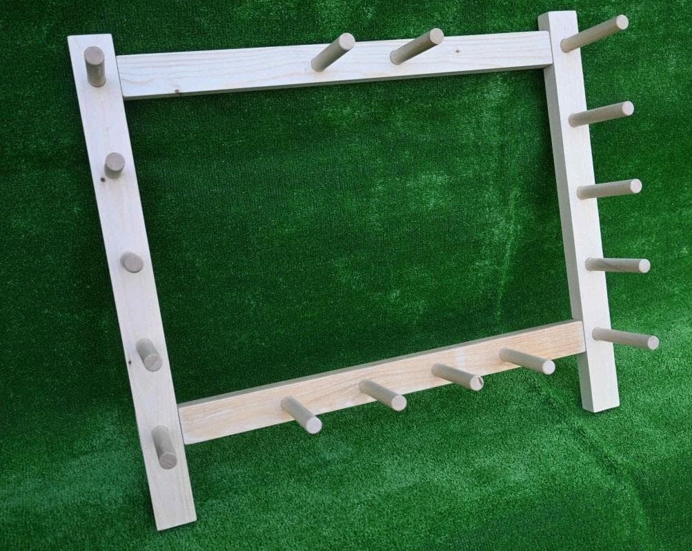 織り機 / 整経台　簡単組み立て式 5段①