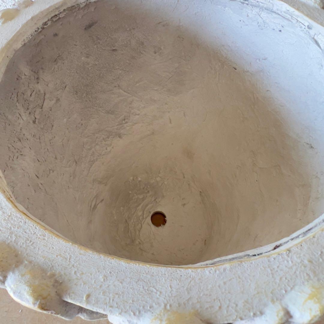 アンティーク風総薔薇レリーフ金色カスレ模様