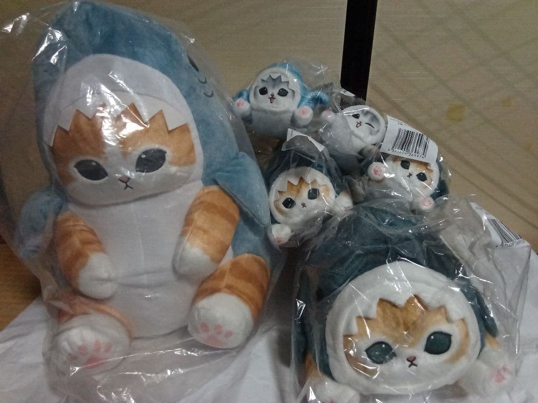 値下　mofusand　サメにゃん　まとめ売り　サメにゃんズくじ　プライズ　景品