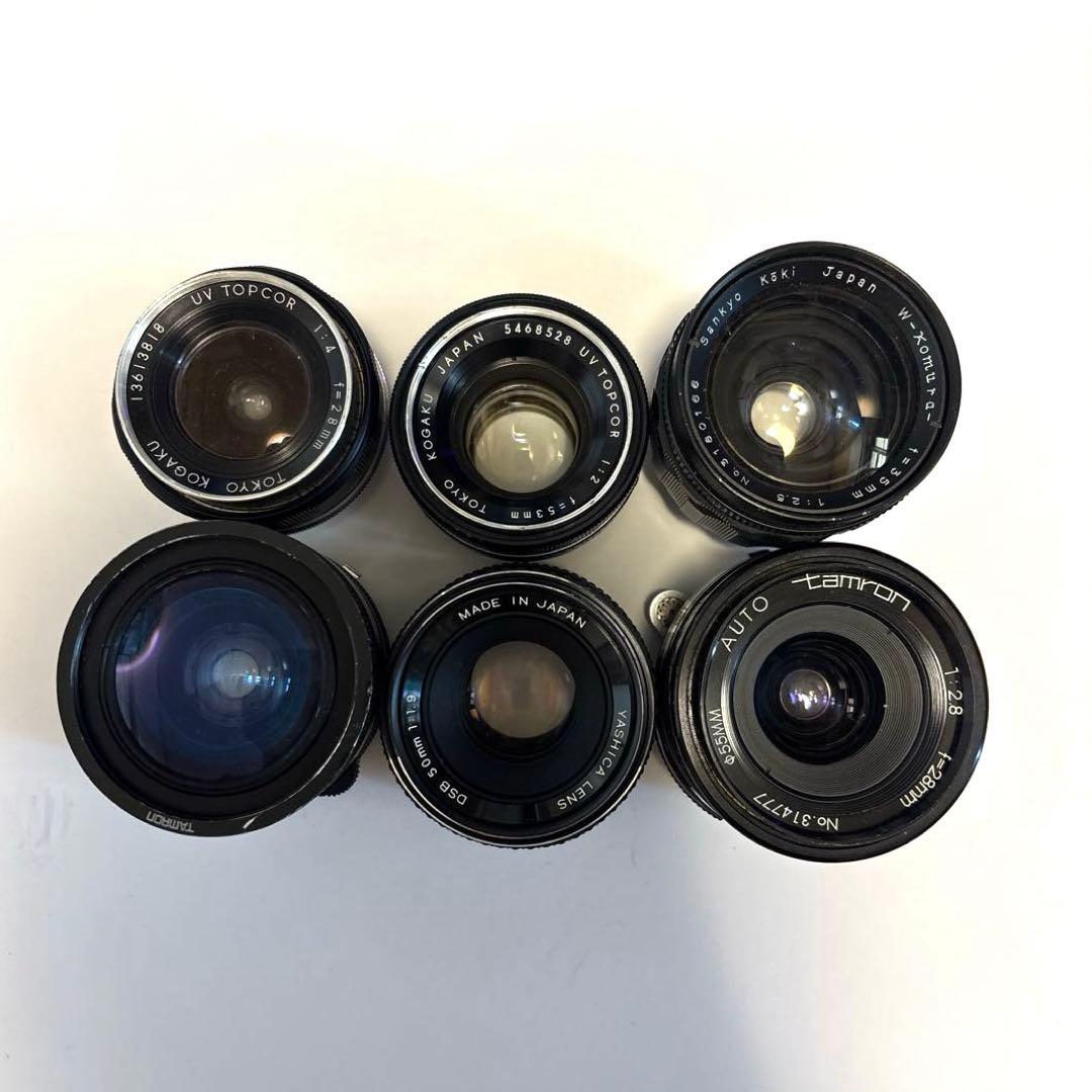 【まとめ売り①】PENTAX、MINOLTAなどオールドレンズレンズ24点