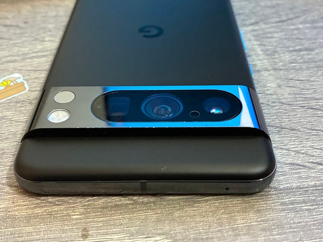 Google Pixel 8 Pro ブラック SIMフリー 箱 レンズカバー付