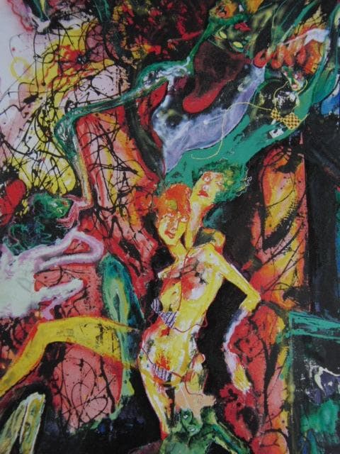 渡辺恂三、【Alco-1992avril】、希少な額装用画集画
