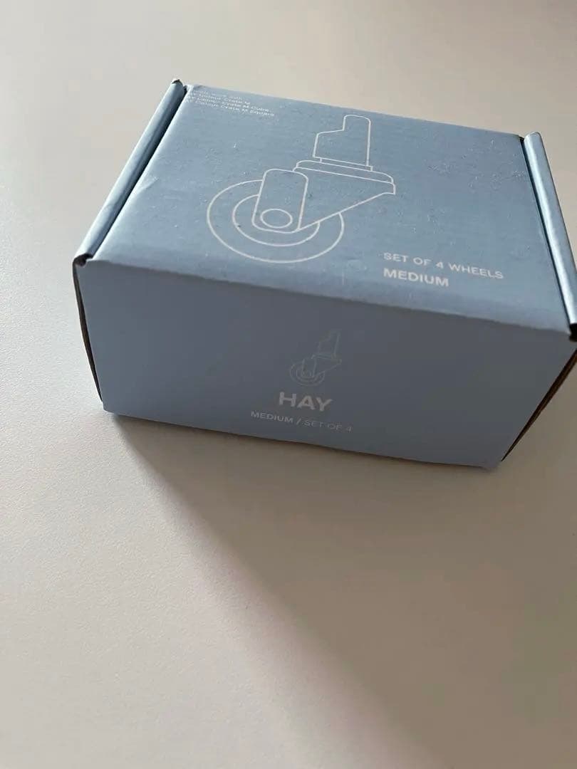 HAY COLOUR CRATE WHEELS M SET OF 4 キャスター