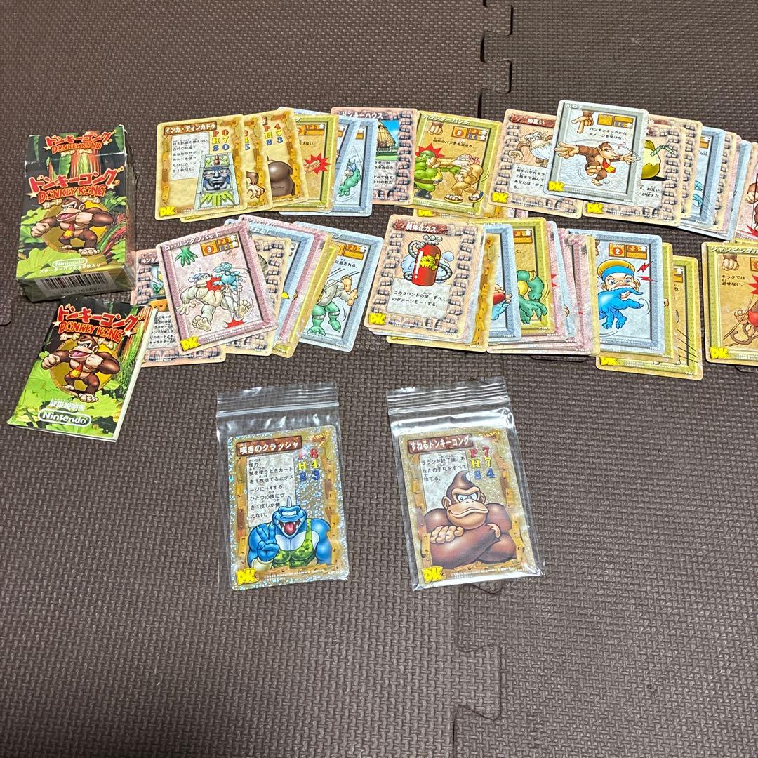 ‼️超希少ドンキーコングカードゲーム　スターターパックセットキラカード2枚他63枚