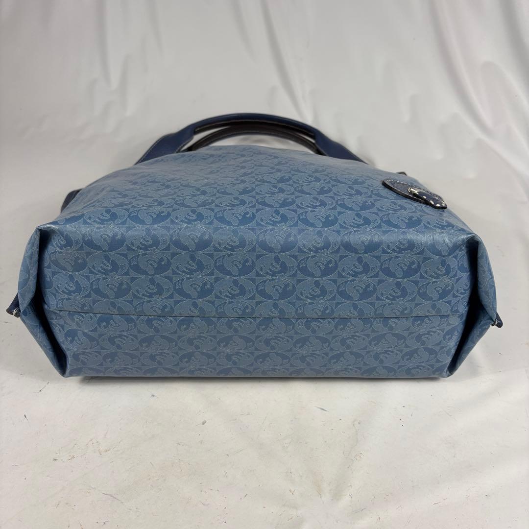 PELLE BORSA　ペレボルサ　アライブ　トートバッグ　ライトブルー　A4