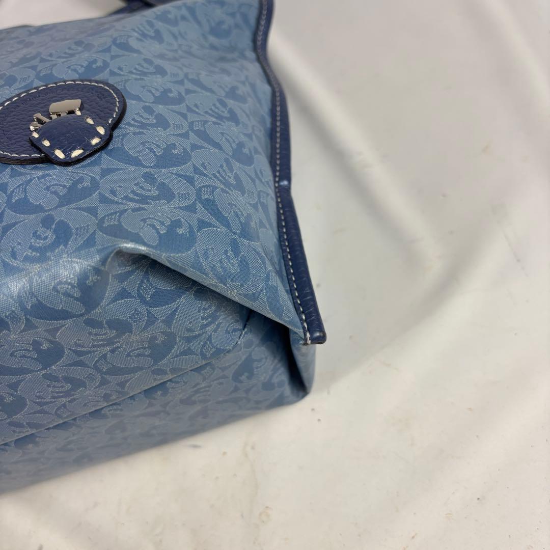 PELLE BORSA　ペレボルサ　アライブ　トートバッグ　ライトブルー　A4