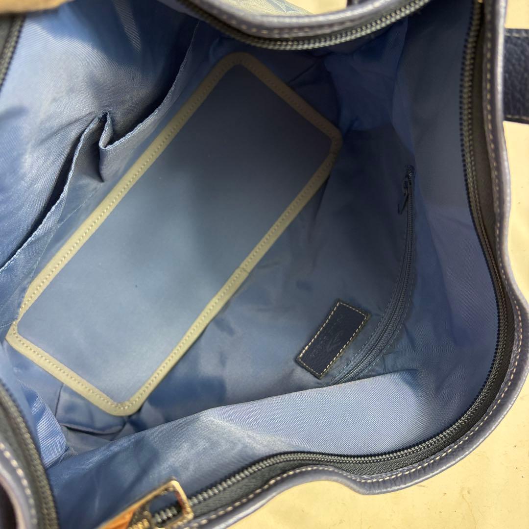 PELLE BORSA　ペレボルサ　アライブ　トートバッグ　ライトブルー　A4