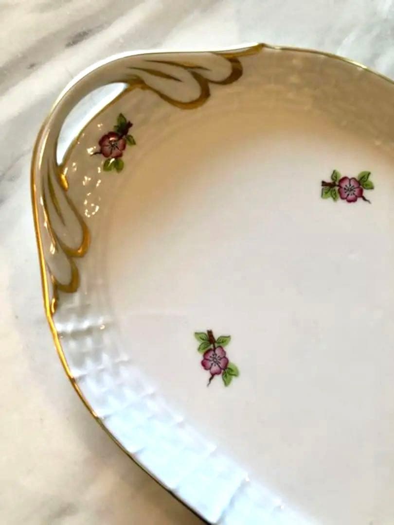 レアアンティークHEREND ヘレンド ETON イートン長方形皿