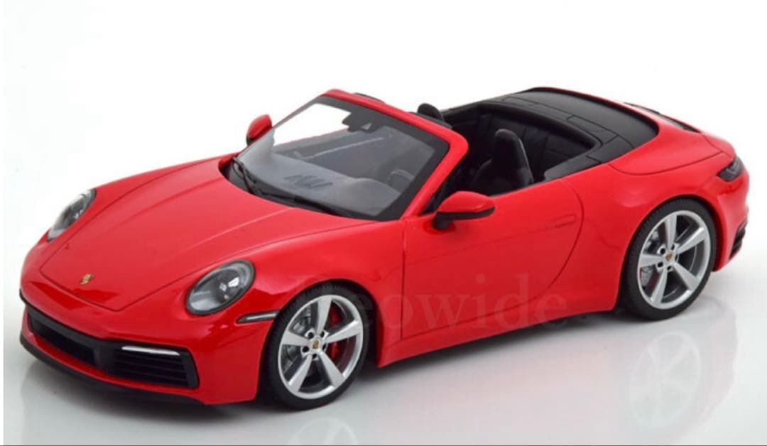 ミニチャンプス 1/18ポルシェ 911 カレラ 4Sコンバーチブル 2019